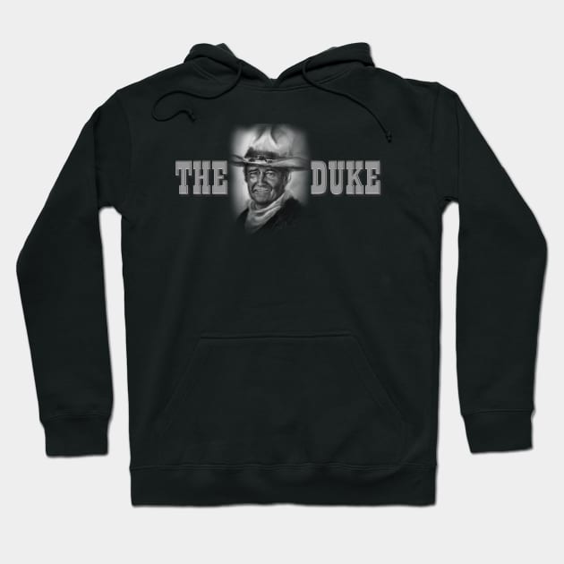 John Wayne "The Duke" Hoodie by russodesign